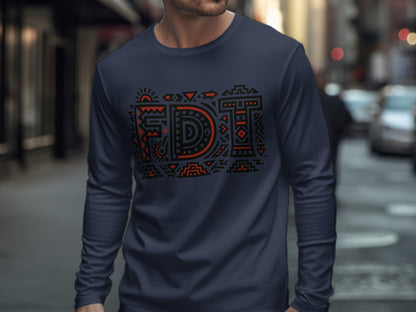 Unique FDT Streetwear Graphic Long Sleeve Shirt