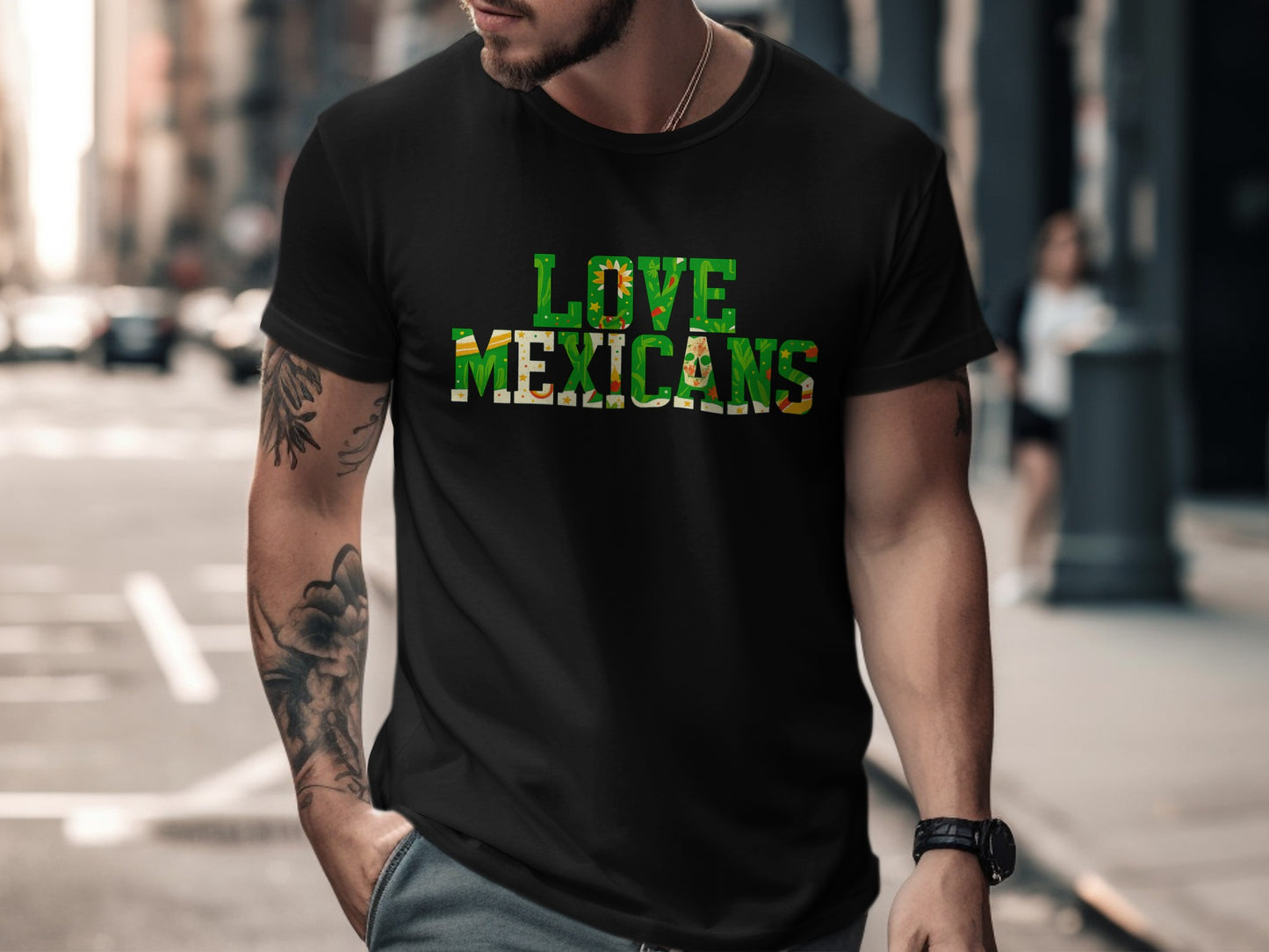 Love Mexicans Graphic Tee stylish product