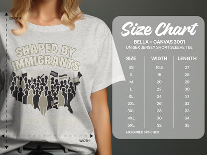 Shaped By Immigrants Unisex Jersey Short Sleeve Tee product
