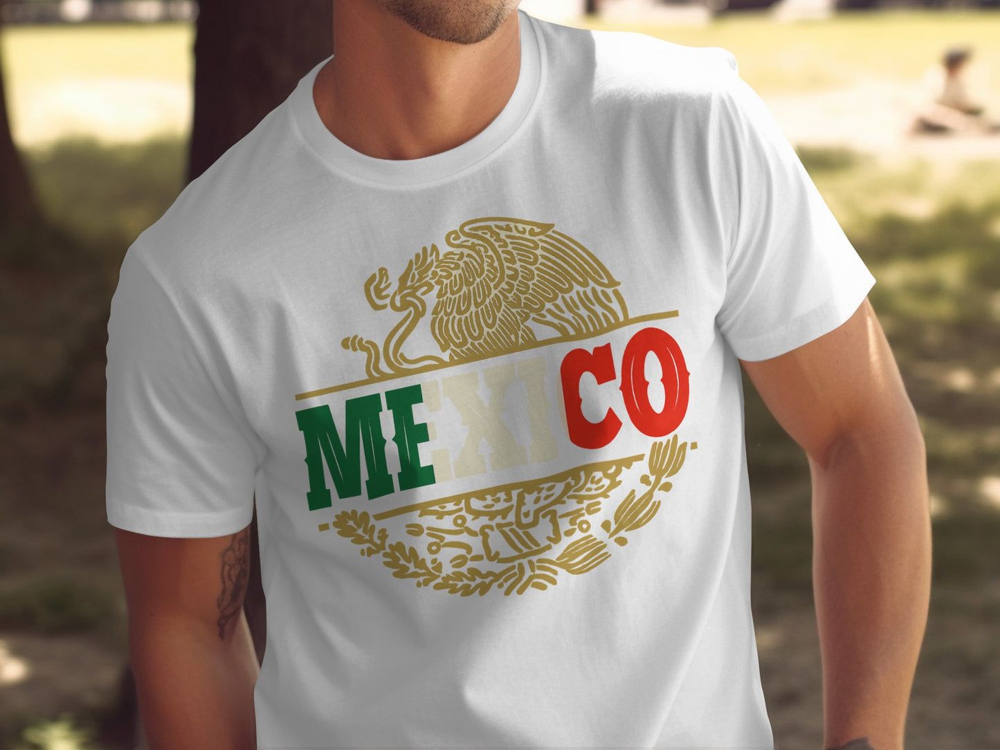 Mexican Flag Inspired Graphic T-Shirt product type