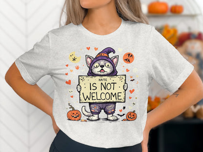 Halloween Cat Graphic Cute Halloween Top product type