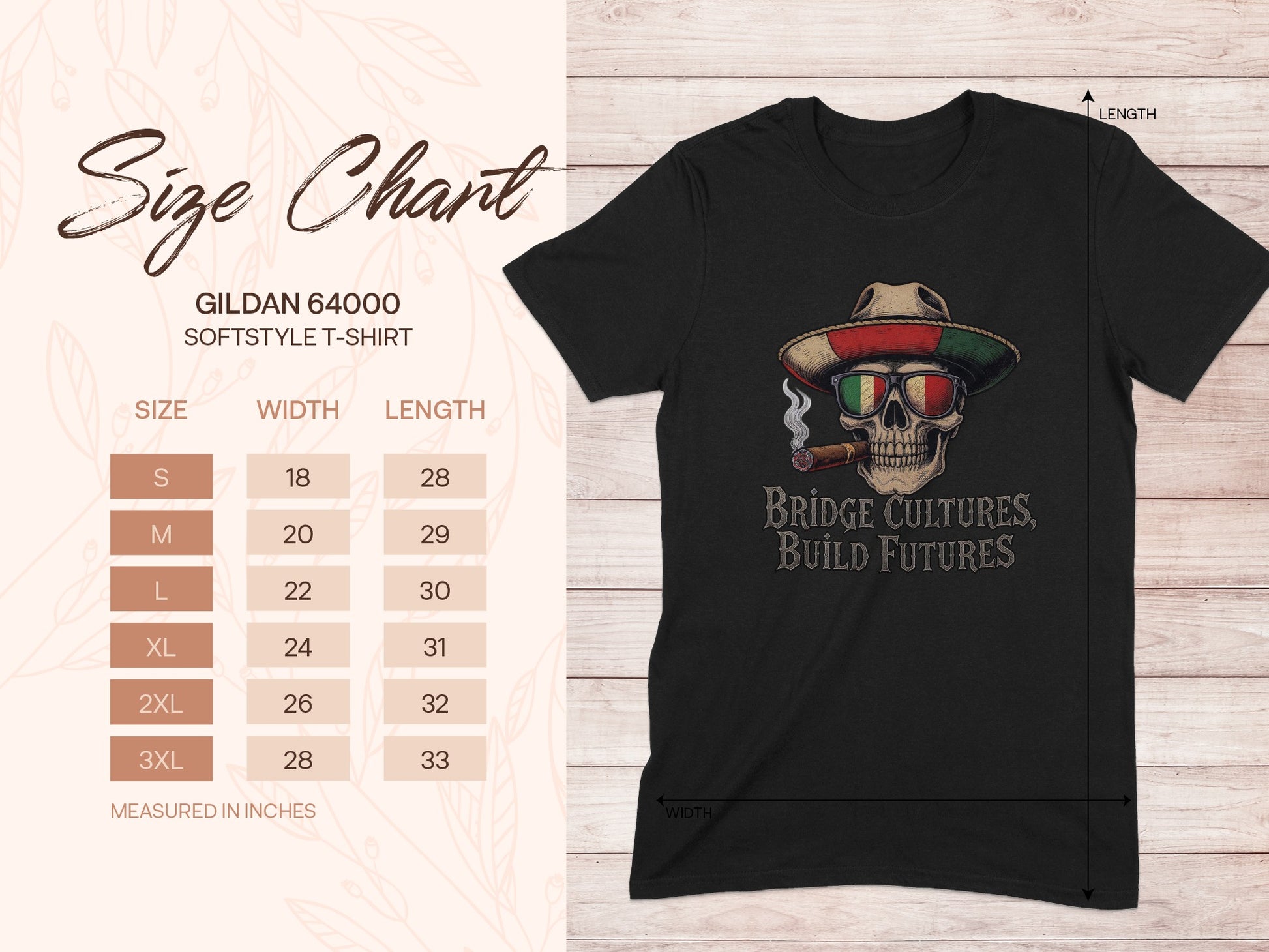 Bridge Cultures Build Futures T-shirt product