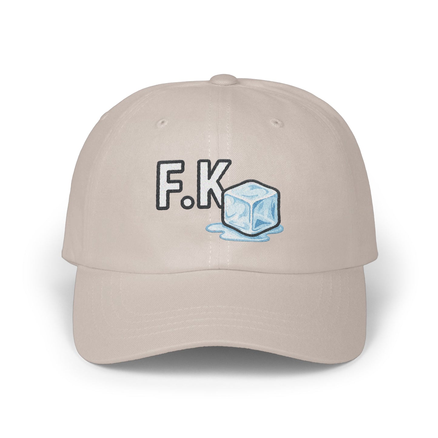 Cool and Trendy Embroidered Ice Cube Design Hat product