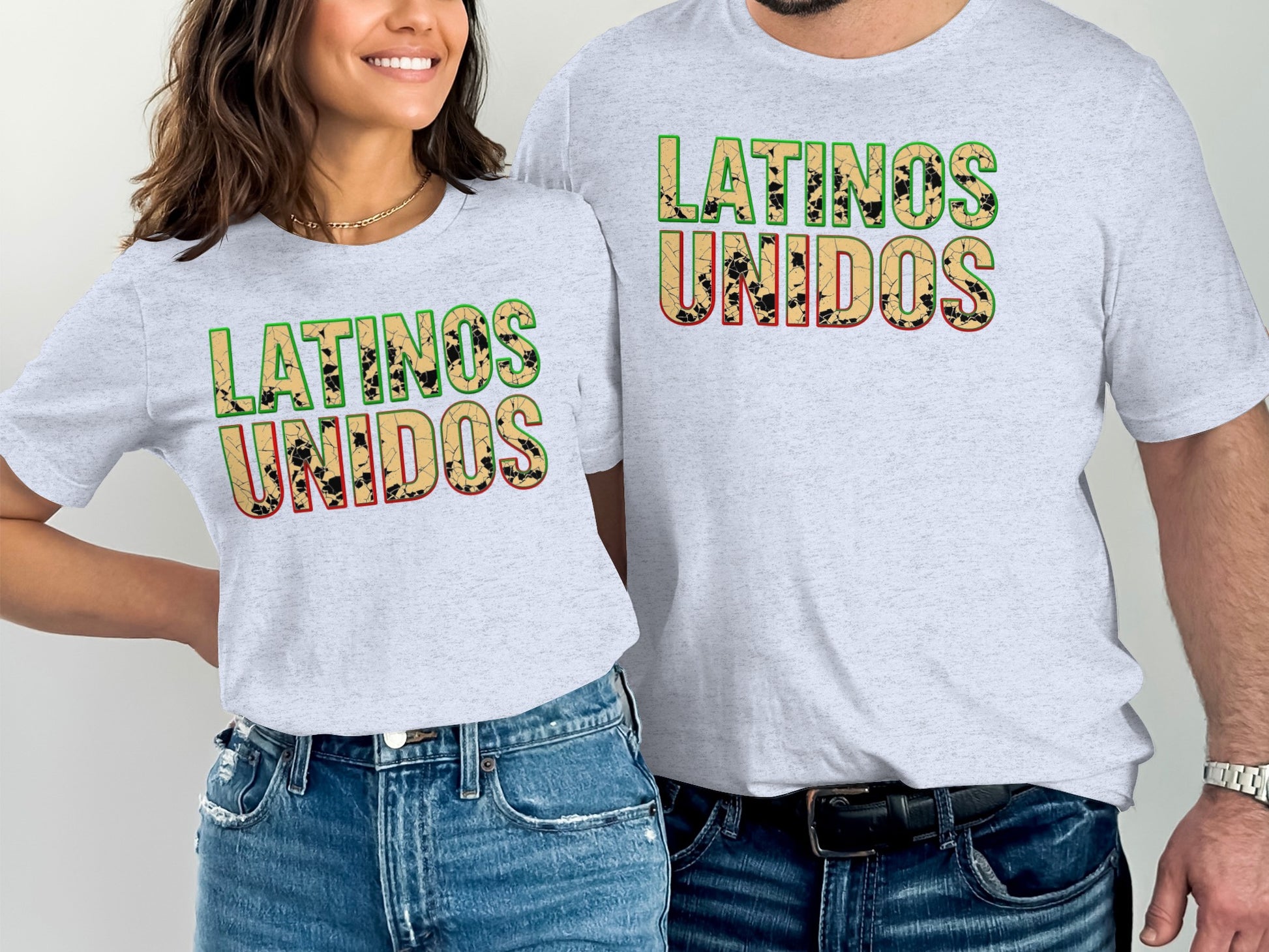 Latinos Unidos Bold Print Graphic Shirt product