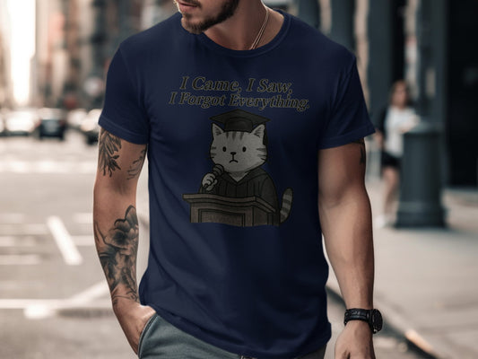 I Came I Saw I Forgot Everything Cat Shirt product