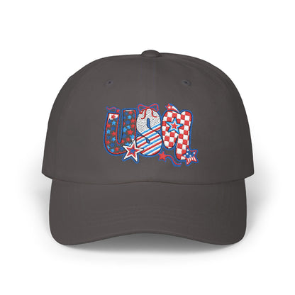 Embroidery Hat 4th of July Patriotic Dad Cap | USA Cap, Summer Hat, Casual Headwear, Father's Day Gift, Independence Day Accessory, Outdoor Cap