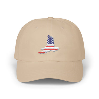 4th of July Classic Cap with American Flag Design, Patriotic Cap, Adjustable Hat, Gift for Dad, Summer Accessory, Independence Day