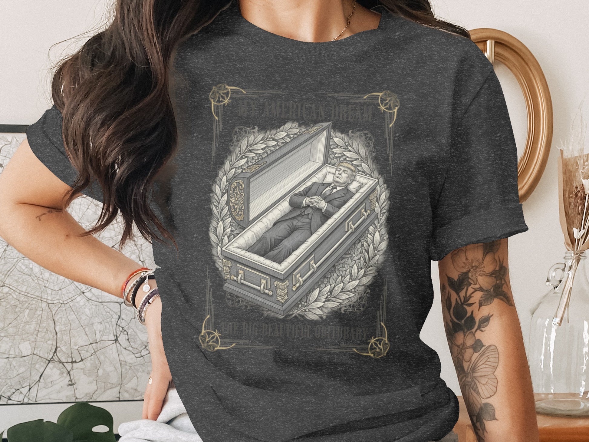 My American Dream Big Beautiful Obituary Donald Trump product type
