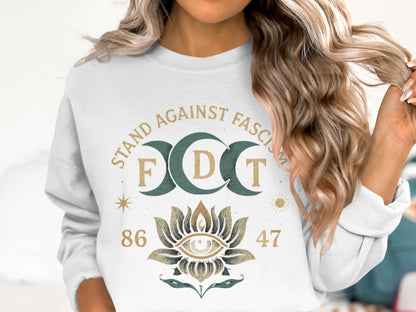 Stand Against Fascism Graphic FDT 8647 Clothing Product