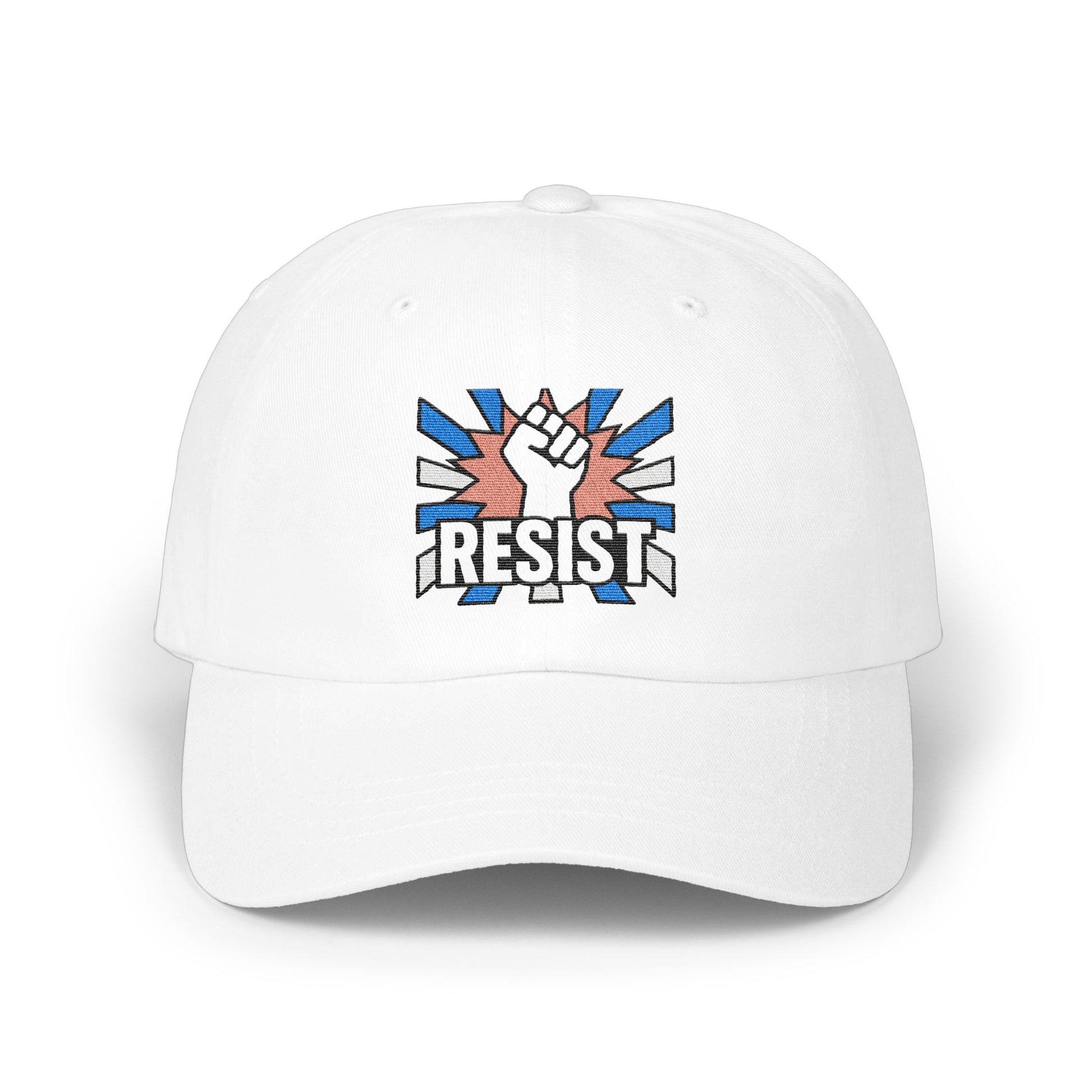 Resist Printed Graphic Design Hat product