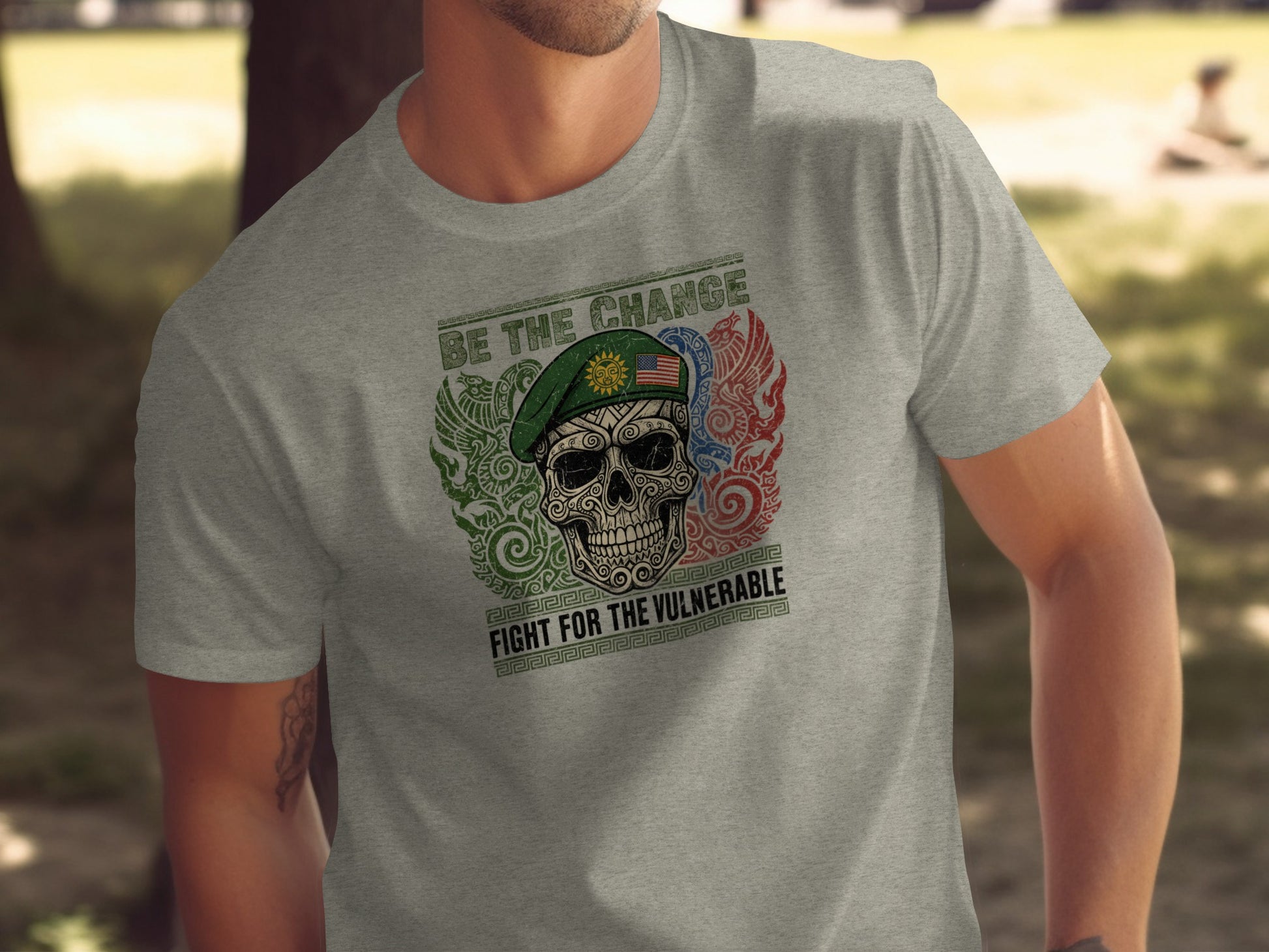 Be the Change Fight for the Vulnerable Tee