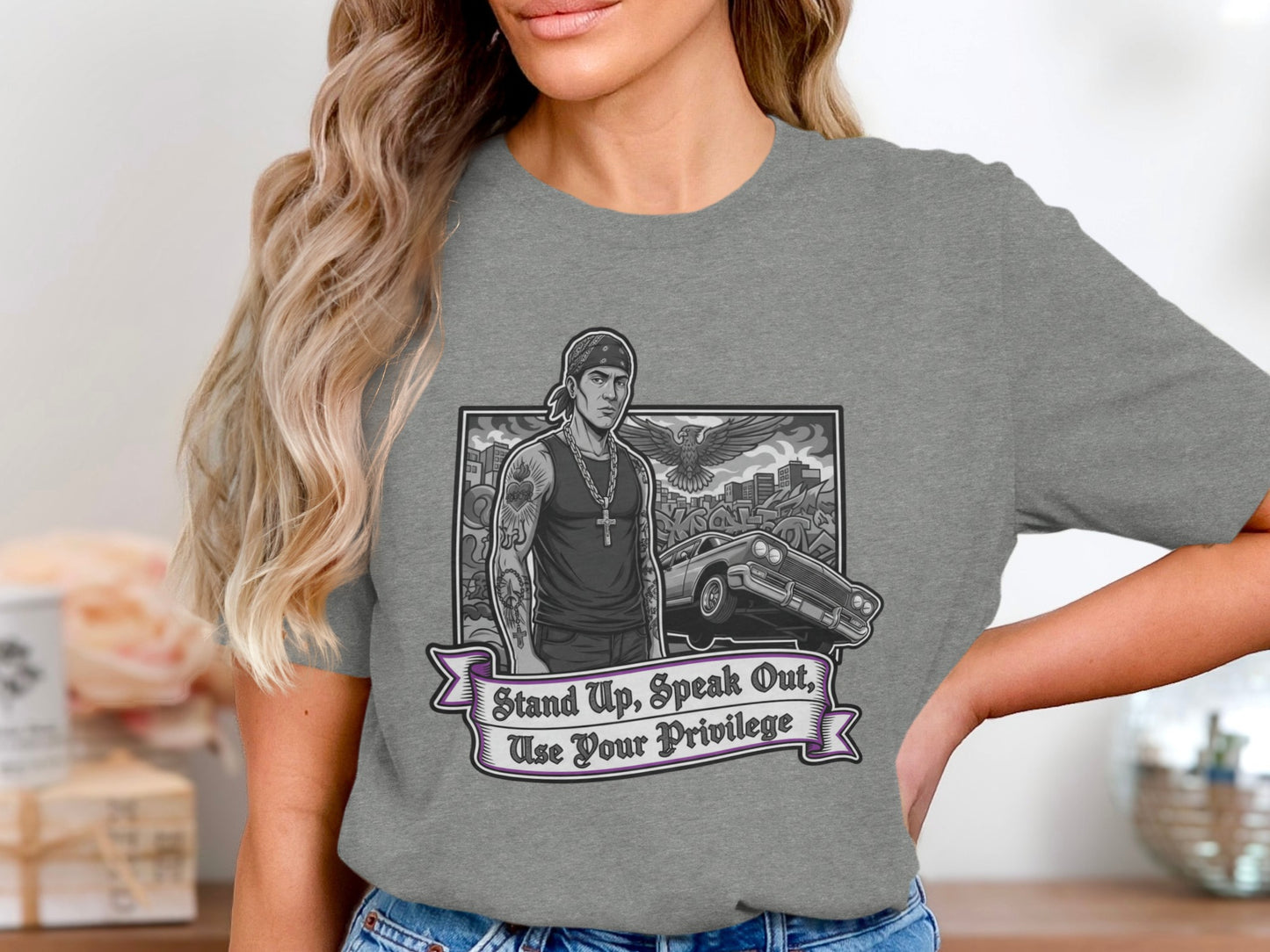 Stand Up Speak Out Use Your Privilege shirt