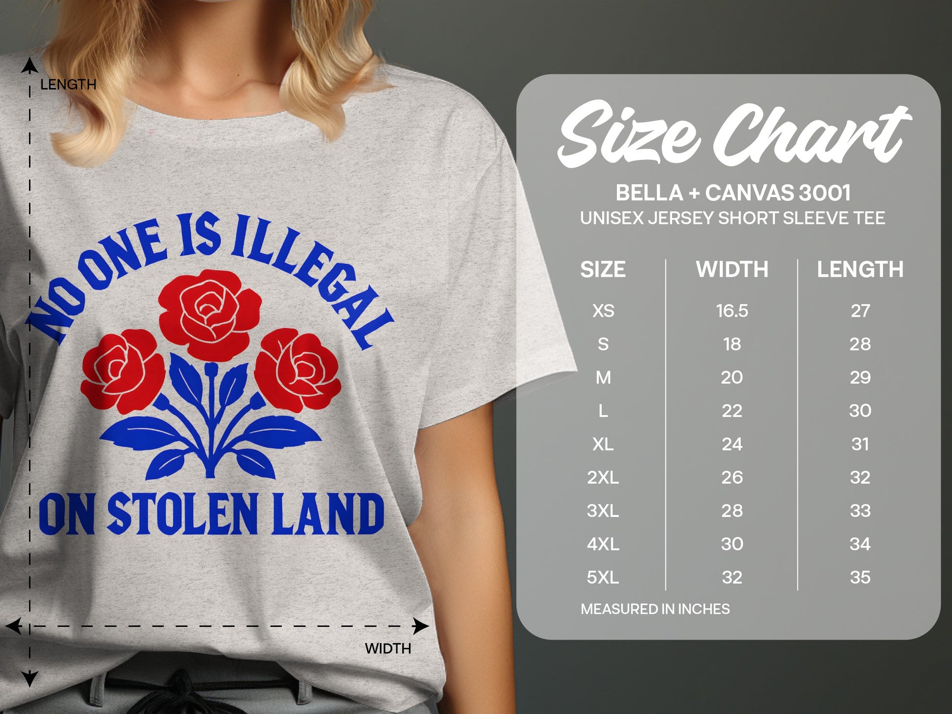 Meaningful No One Is Illegal on Stolen Land product type