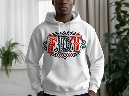 Stylish FDT Bold Graphic Design Comfortable Hoodie Product