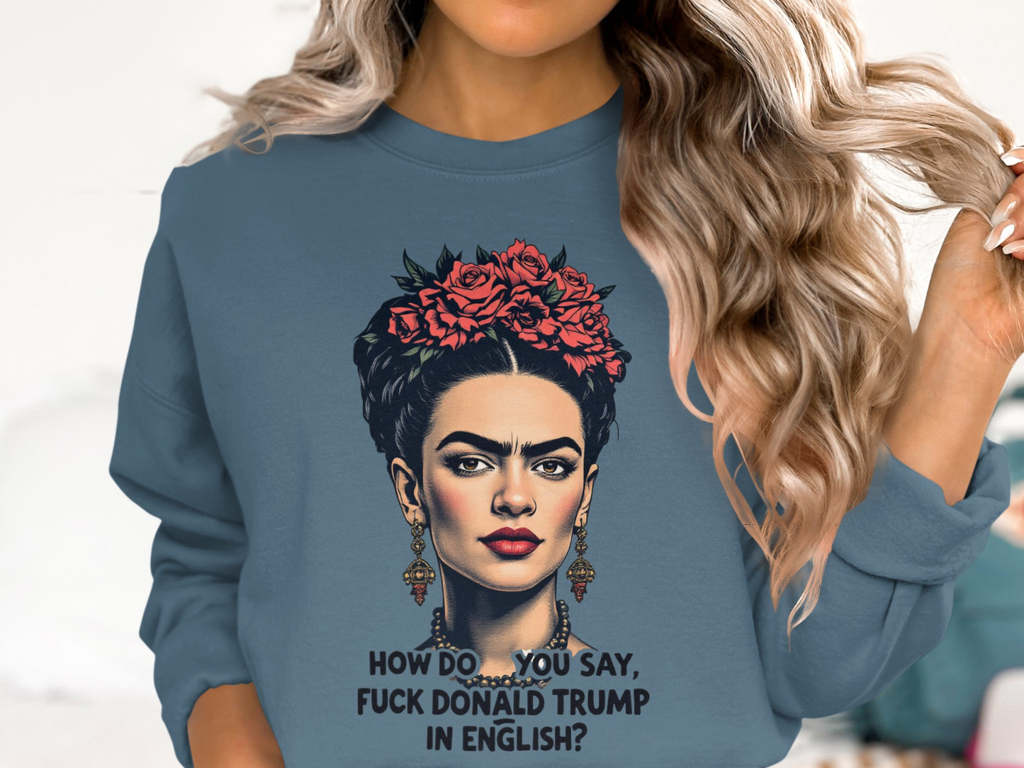 Frida Iconic Statement Graphic Pullover