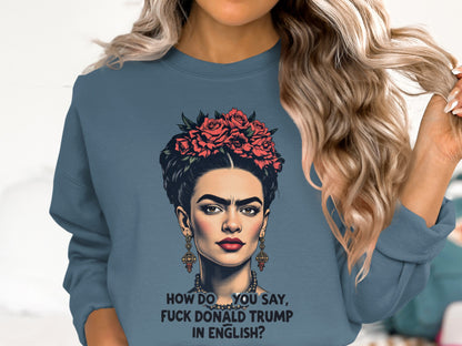 Frida Iconic Statement Graphic Pullover