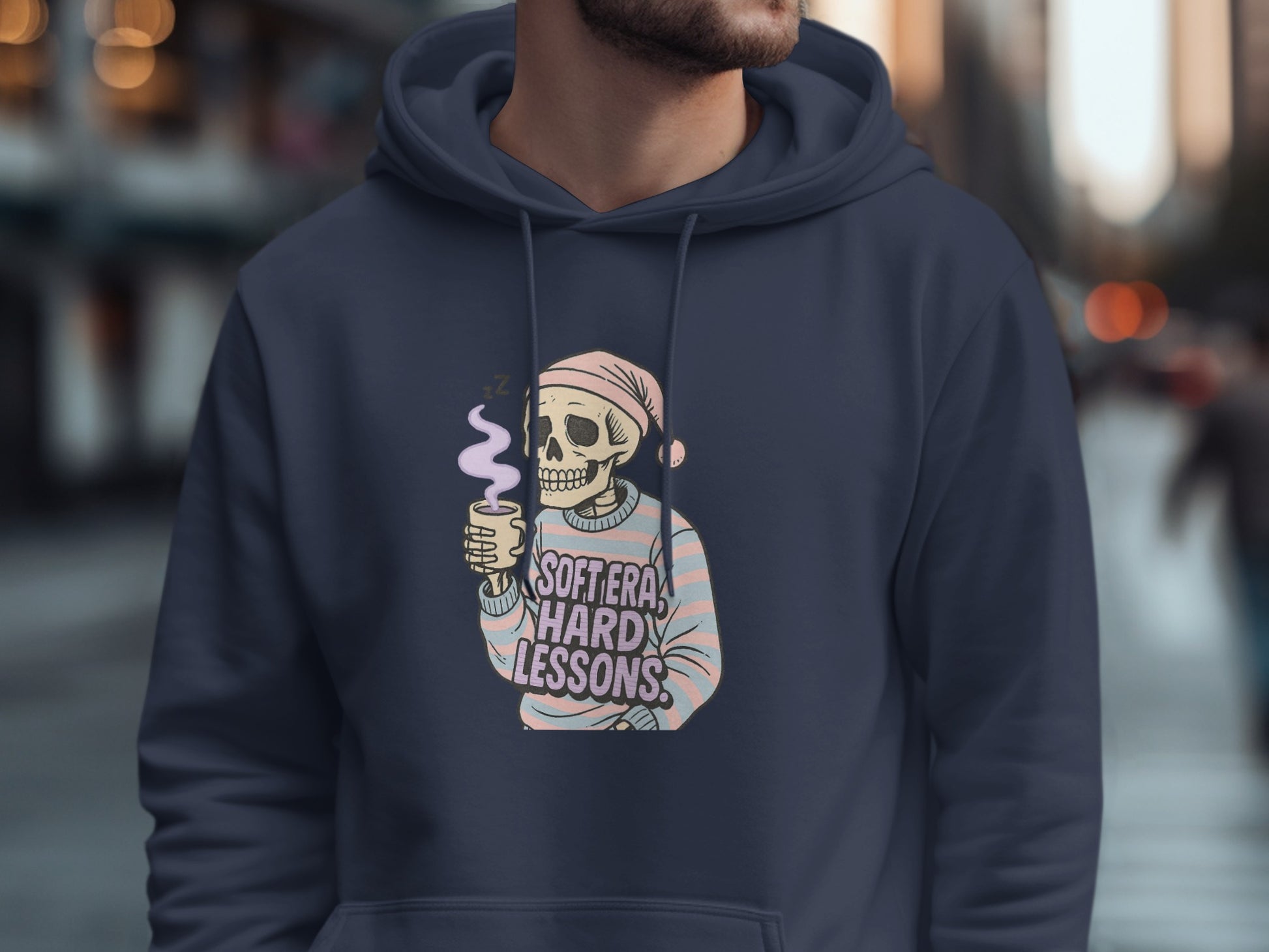 Softer Hard Lessons Skeleton Hoodie product