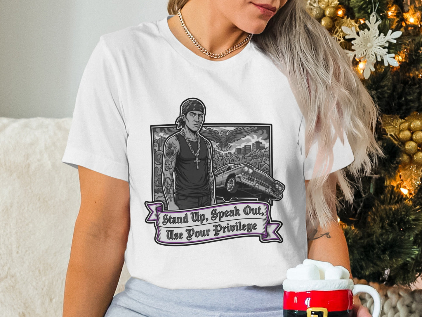 Stand Up Speak Out Use Your Privilege T-shirt