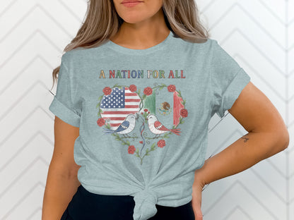 A Nation For All Graphic Short Sleeve Shirt product