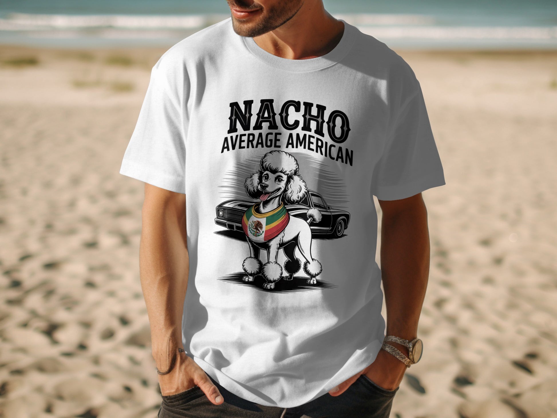 Nacho Average American Graphic T-Shirt product