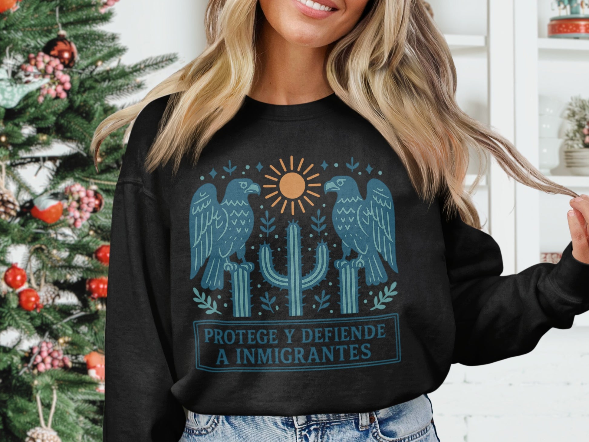 Protect and Defend Immigrants Sweatshirt product