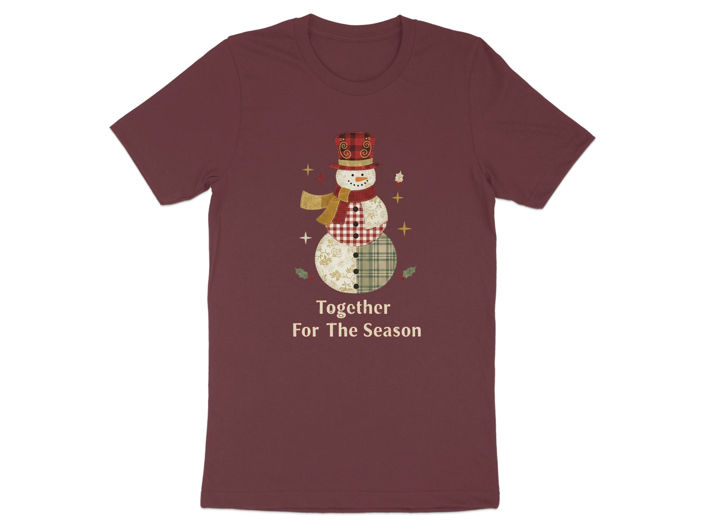 Together For The Season Snowman T-shirt