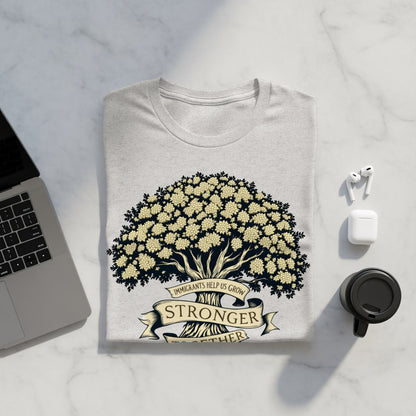 Stronger Together Motivational Graphic T-shirt product type