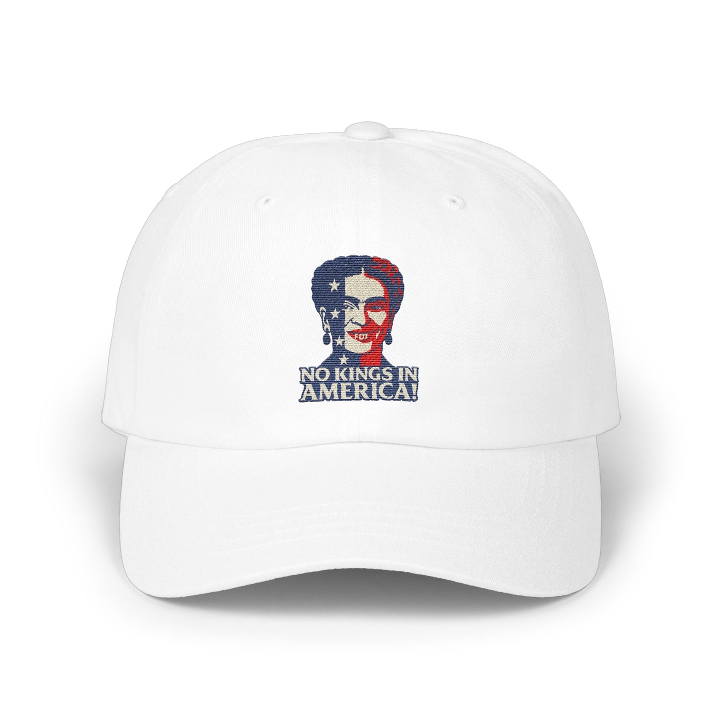 No Kings in America Patriotic Embroidered Hat product type