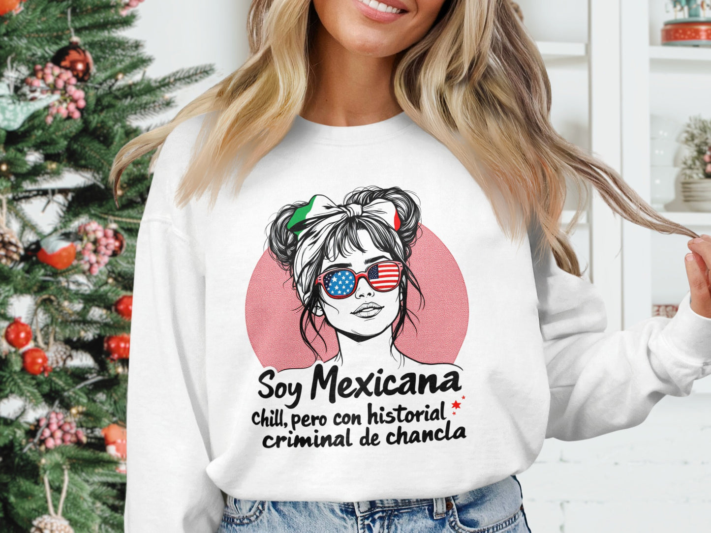 Soy Mexicana Chill pero con historial sweater product