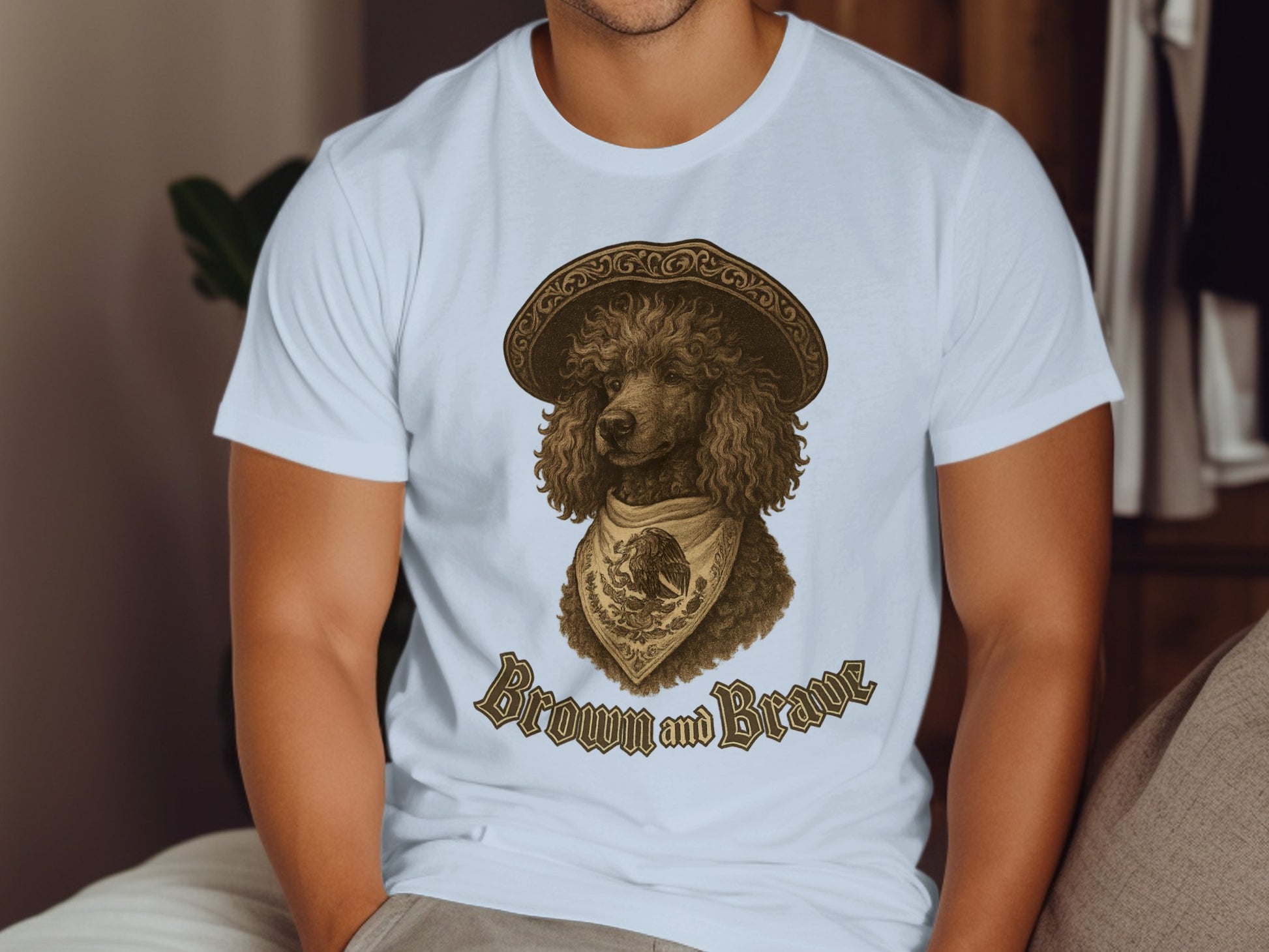 Brown and Brave Graphic Tee Shirt product