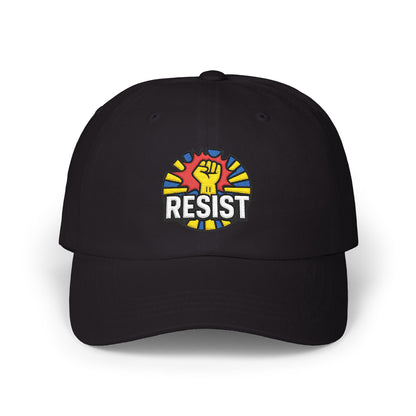 Anti Trump Hat Embroidered Resist Hat Cap, Classic Dad Hat, Unisex Cap for Activists, Casual Wear, Gift for Fathers Day