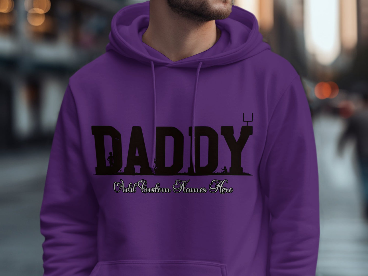 Personalized Daddy Hoodie Perfect Gift Custom Product