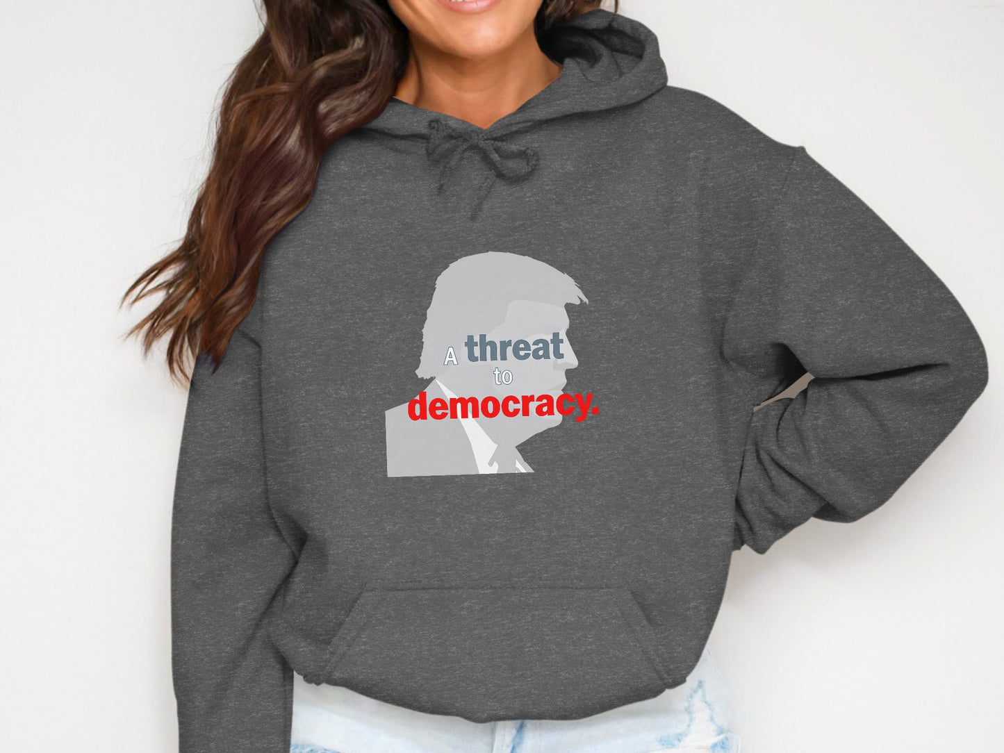 A Threat to Democracy Graphic Hoodie product
