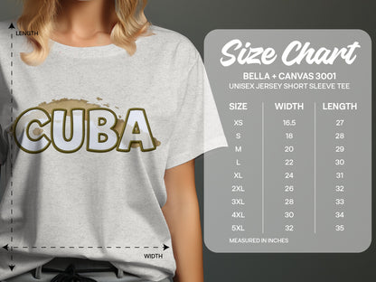 CUBA Print Unisex Jersey Short Sleeve Tee product