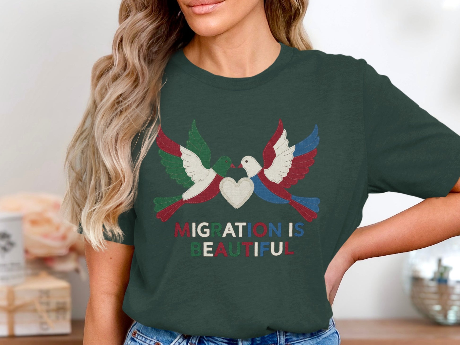 Migration Is Beautiful Graphic Tee