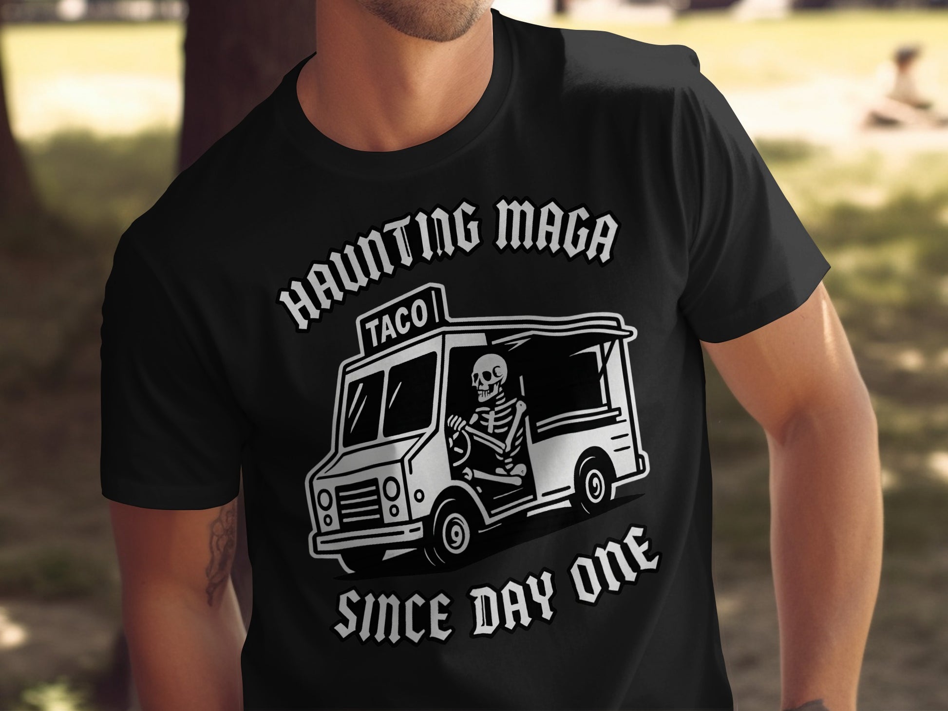 Haunting Maga Since Day One Taco Truck Skeleton product type