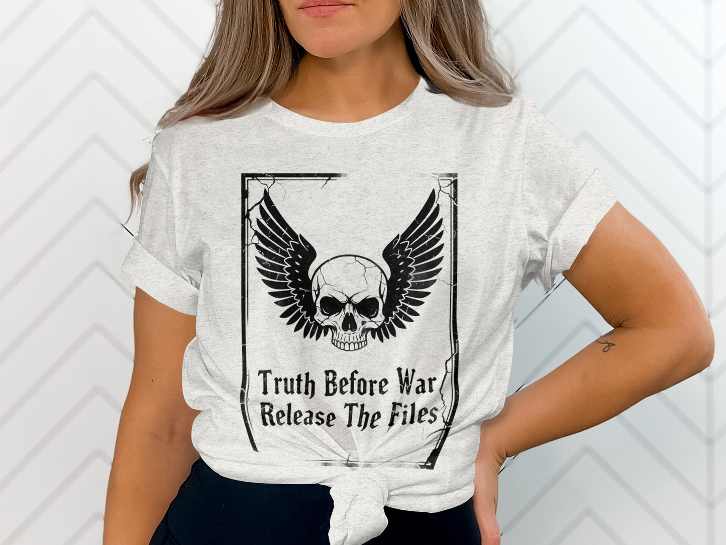 Truth Before War Release The Files T-shirt