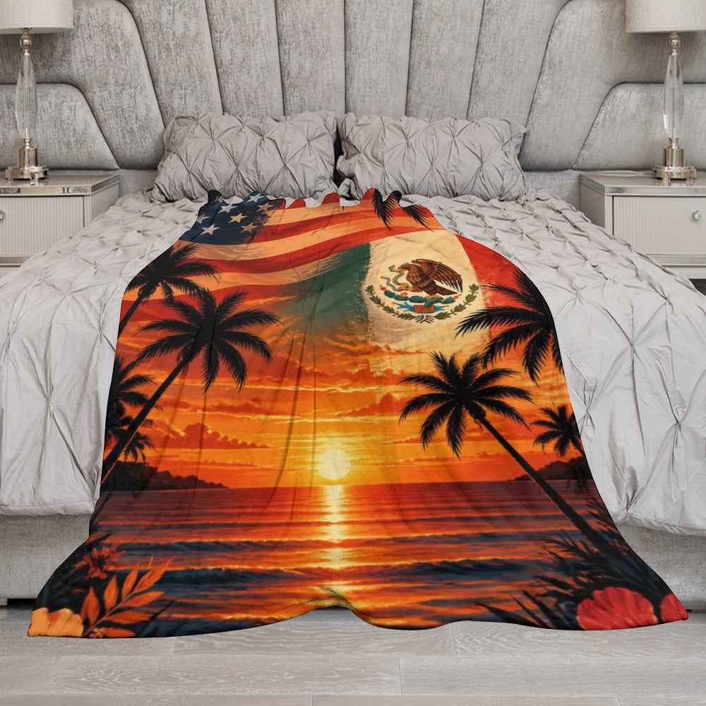 Ultra-Soft Flannel Blanket Multiple Sizes