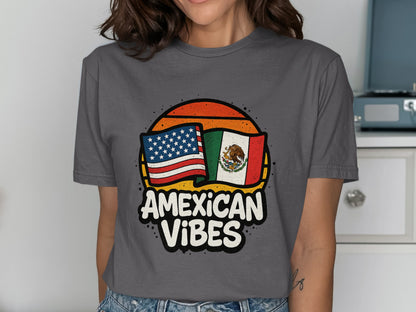 Amexican Vibes Short Sleeve Graphic Tee Shirt product