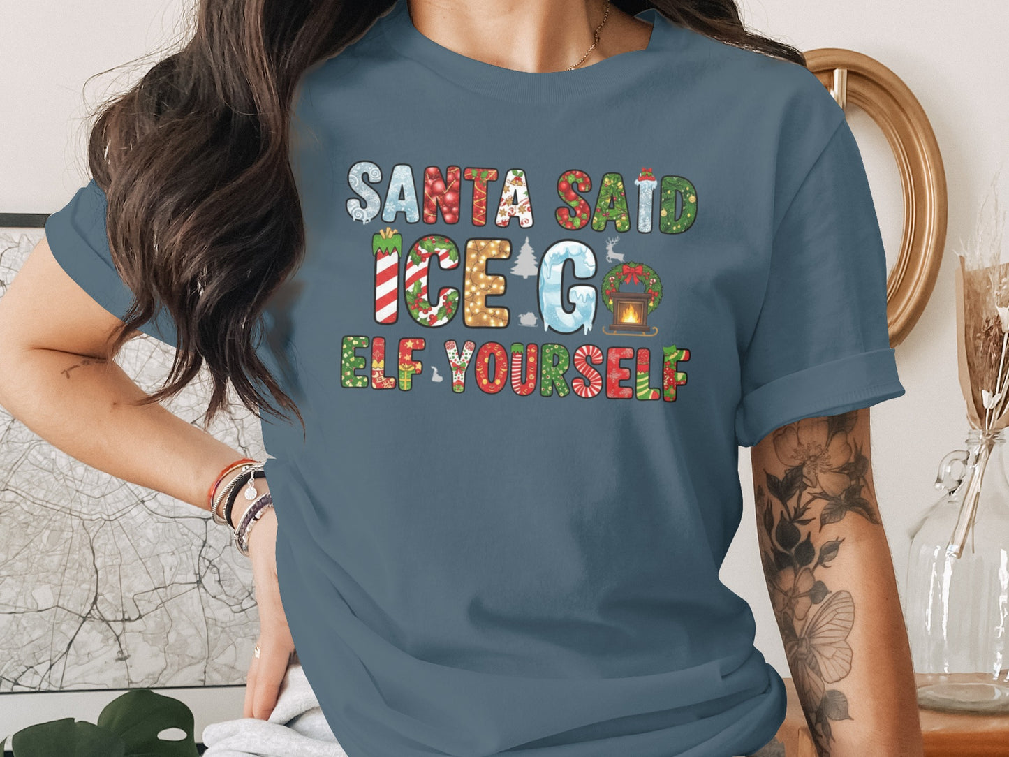 Santa Said Ice Go Elf Yourself Shirt