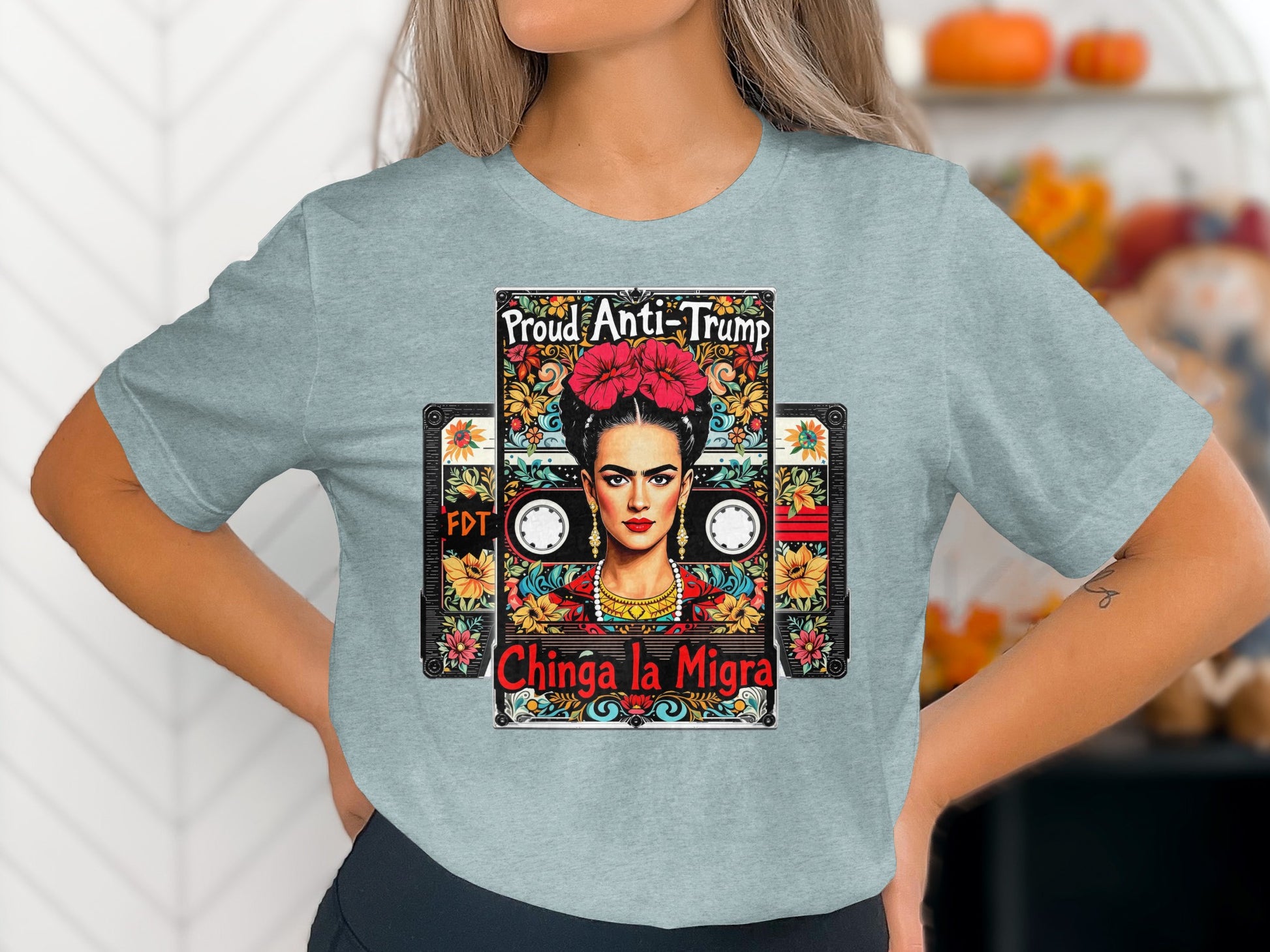 Proud Anti-Trump Chinga La Migra T-shirt product type