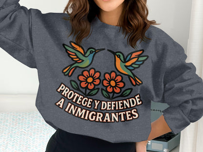 Protege y Defiende a Inmigrantes Sweatshirt product