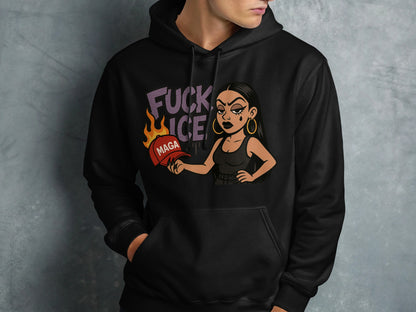 Provocative Graphic Hoodie for Bold Statement product