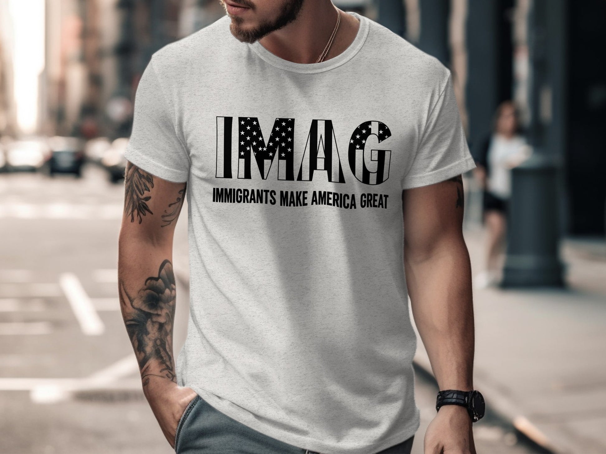 Immigrants Make America Great T-shirt product type