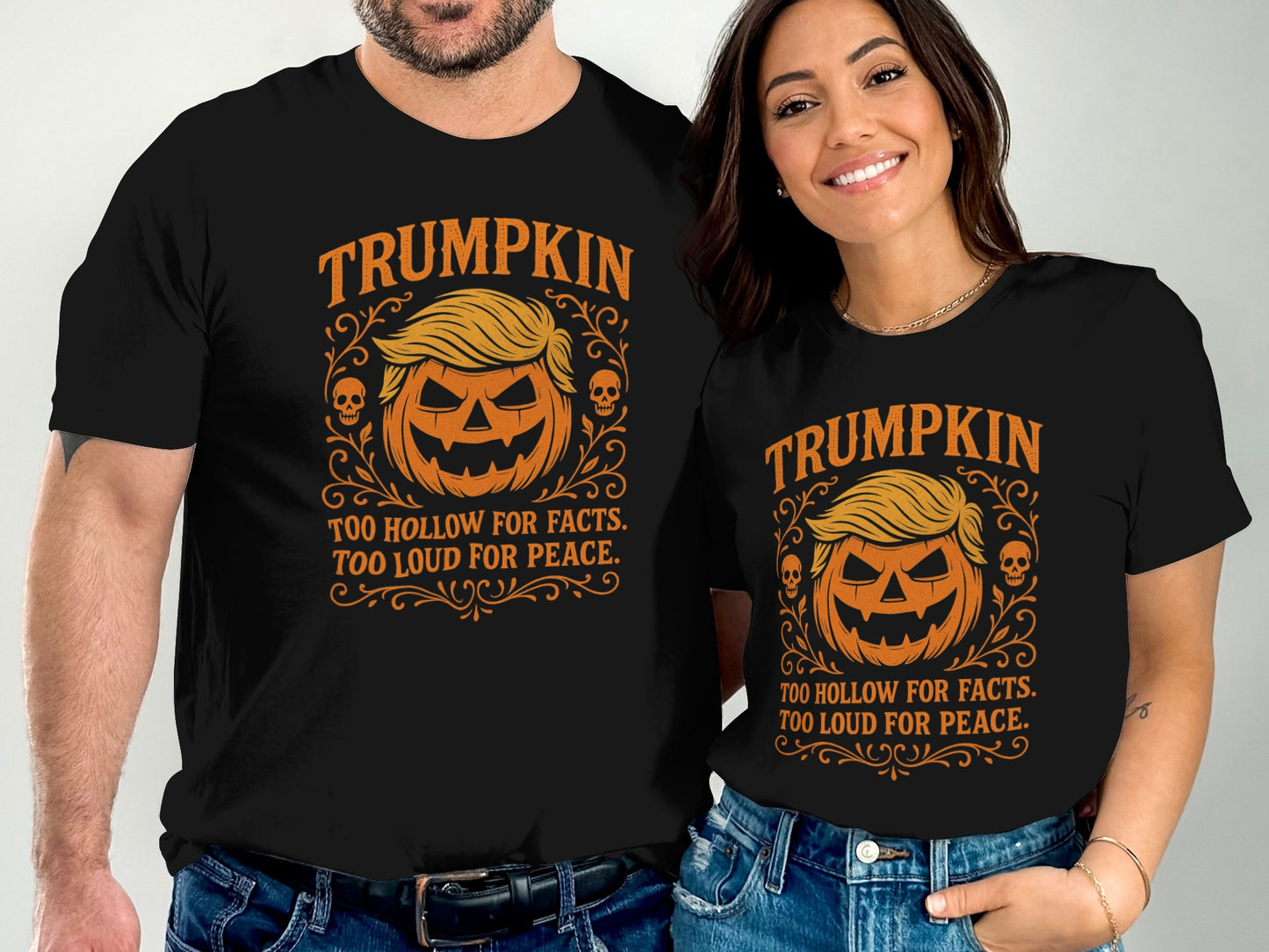 Trumpkin Halloween Graphic Print T-Shirt product type