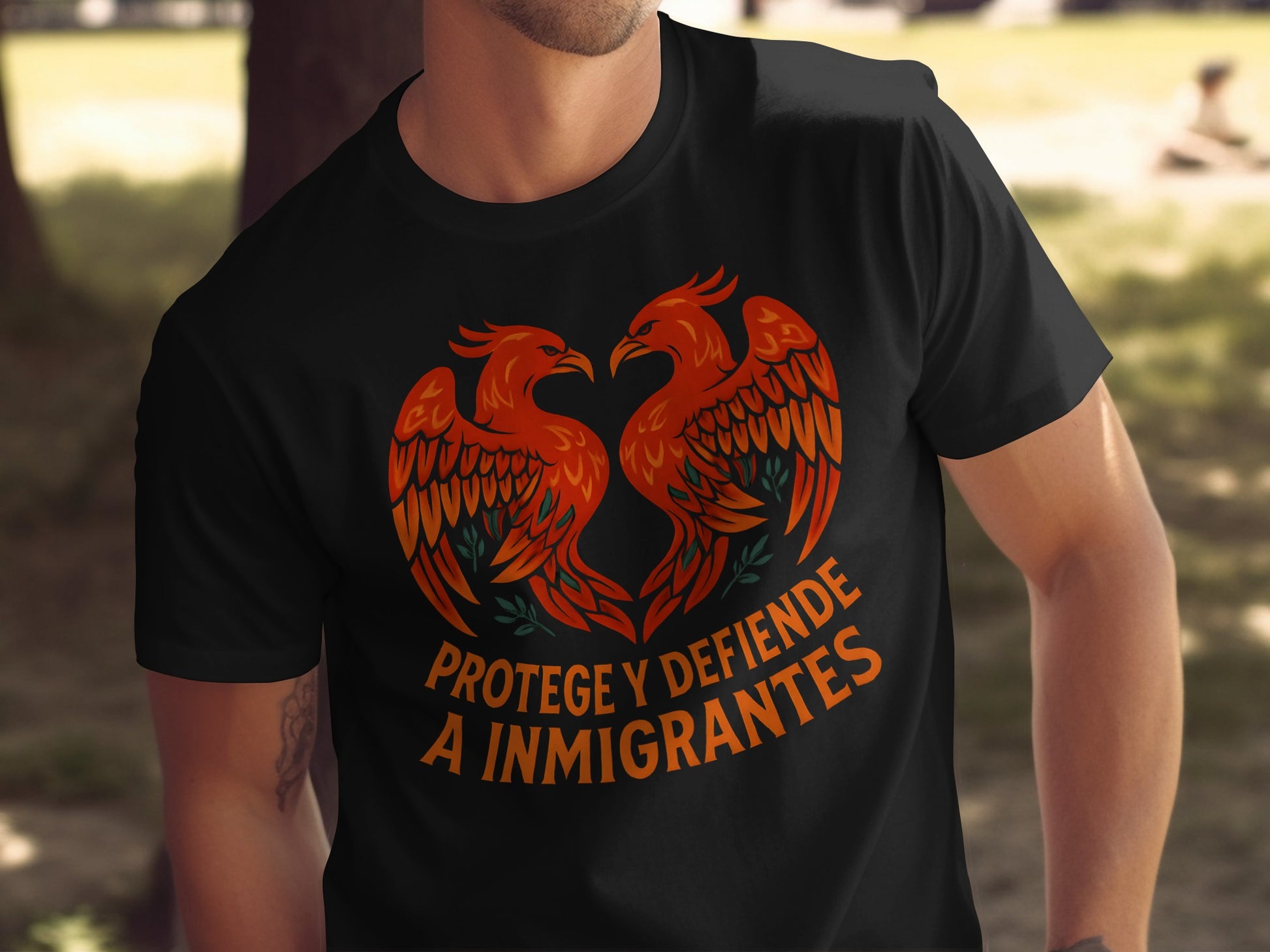 Protege y Defiende A Inmigrantes Graphic product