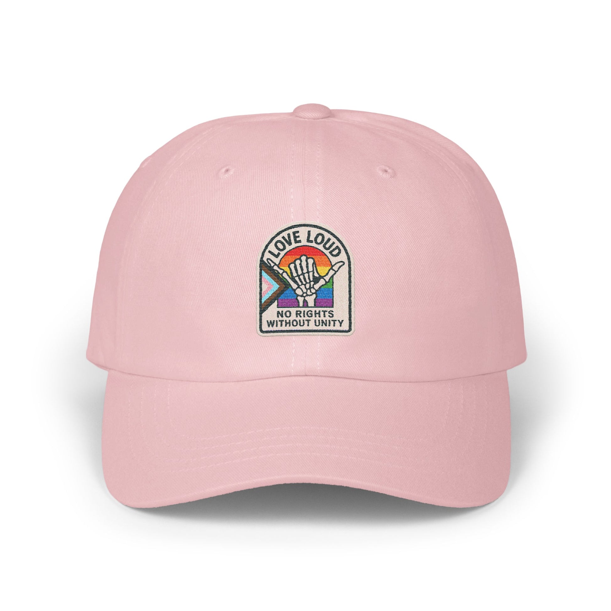 Love Loud No Rights Without Unity Statement Cap product