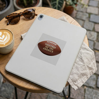 Together We Are America Football Design Sticker