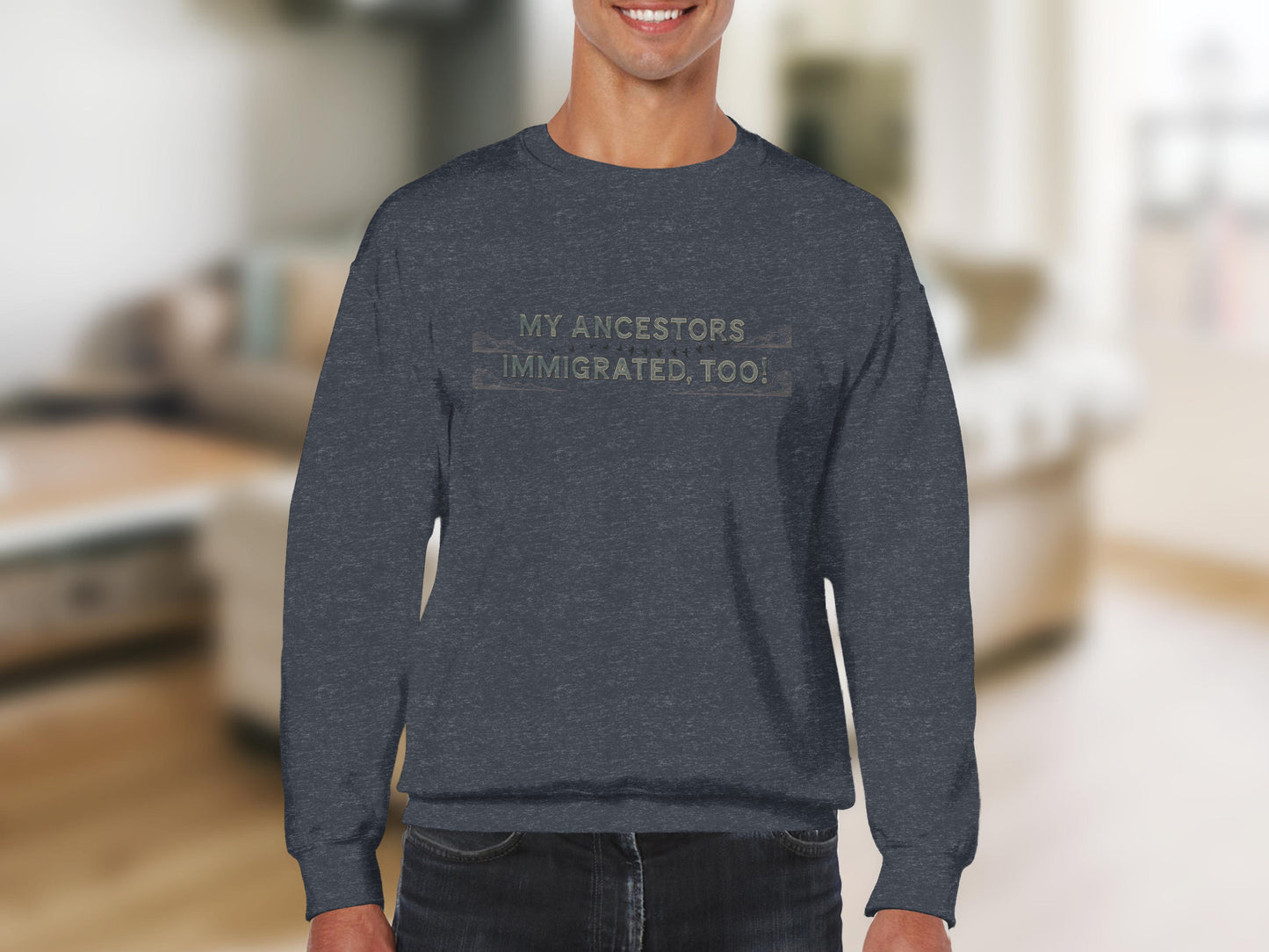 My Ancestors Immigrated Too Long Sleeve product