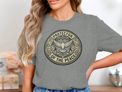 Protector of the Peace T-shirt with Unique Design